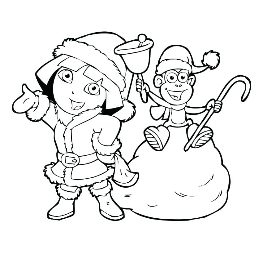 850x819 Dora Explorer Coloring Pages Explorer Coloring Pages Explorer