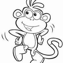 220x220 Dora The Explorer Coloring Pages