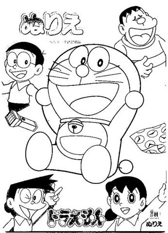 346x480 Doraemon Coloring Pages 11.jpg