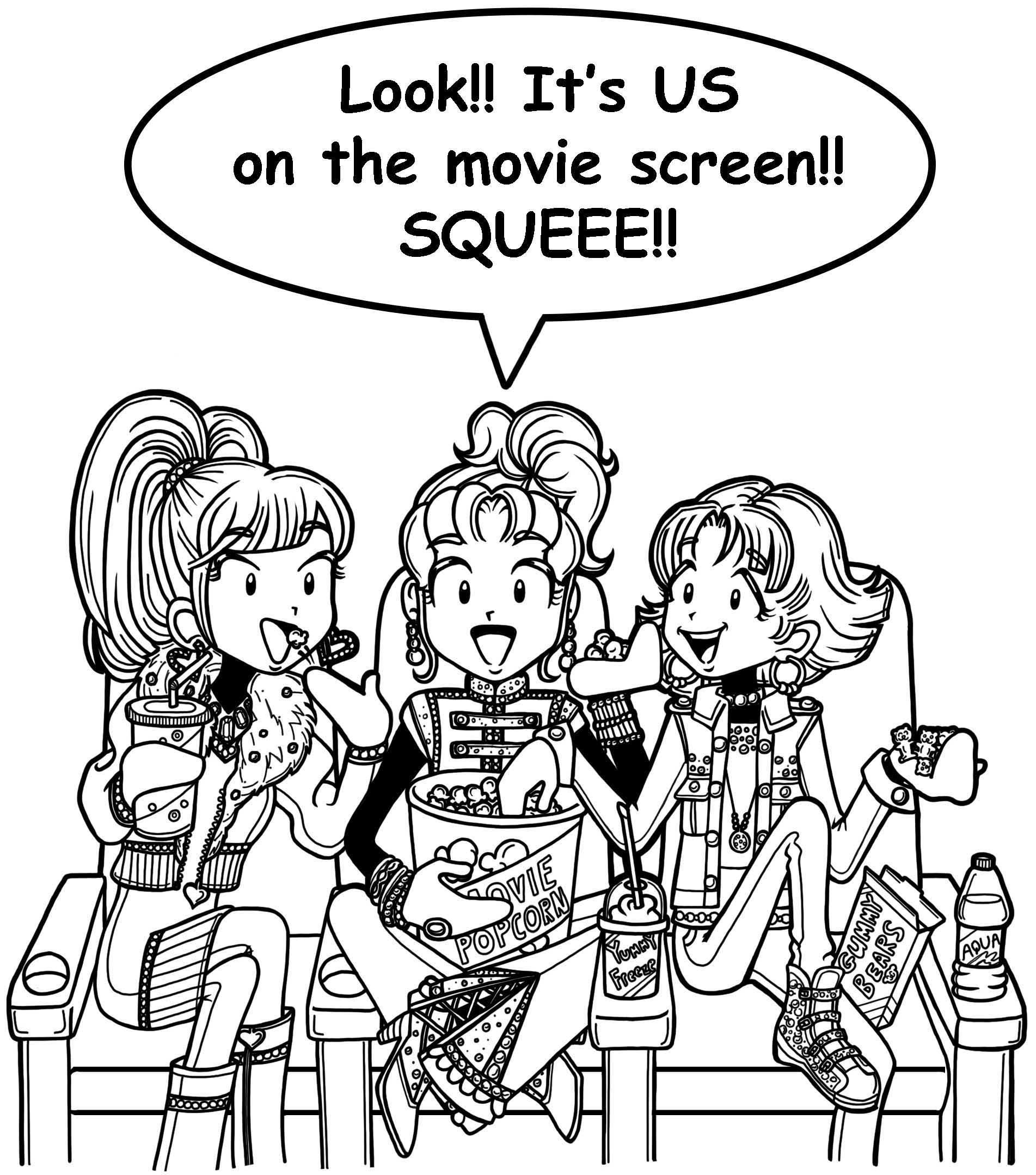 1903x2159 Dork Diaries Coloring Pages Online Download 13 P Ahhh I Can T