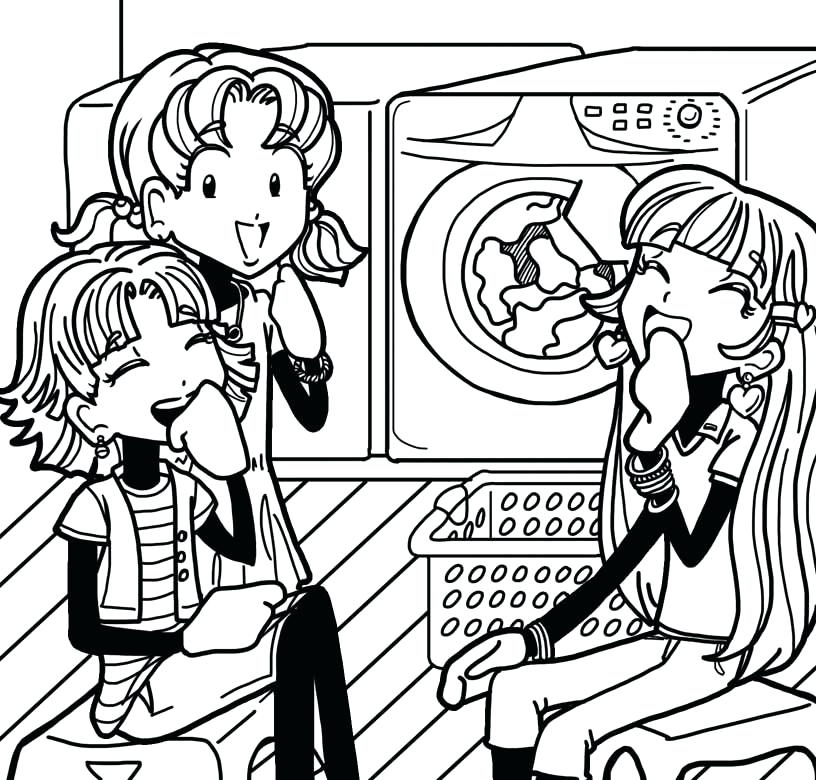 816x780 Dork Diaries In Color The Dork Diaries Wiki Dork Diaries Coloring