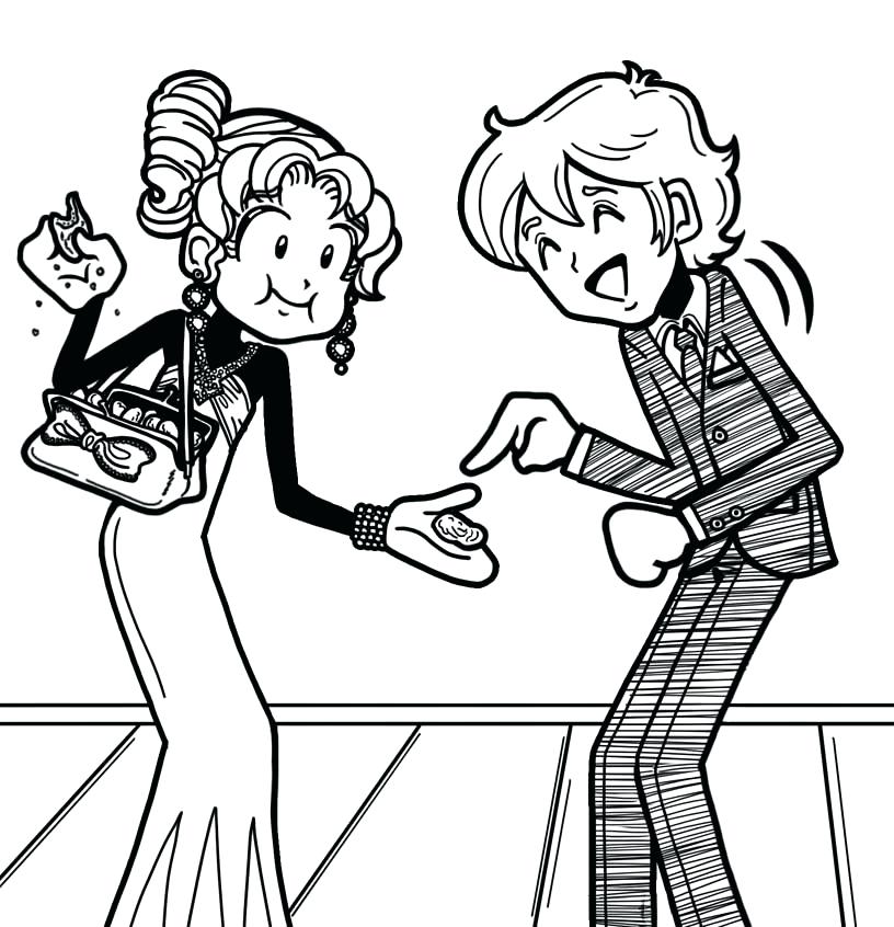 816x846 My Diary Coloring Page Dork Diaries Coloring Pages Dork Diaries