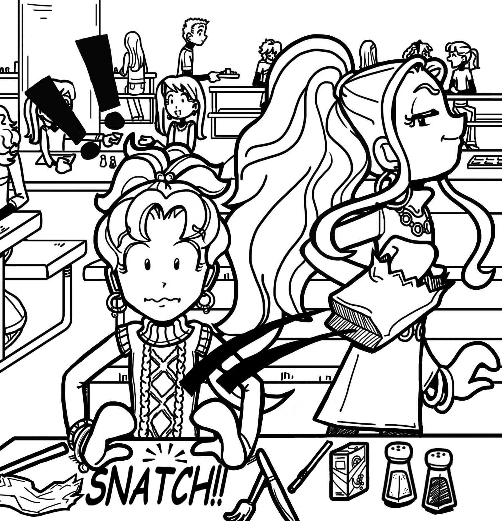 1632x1692 Terrific Dork Diaries Coloring Pages Best Of 13 Printable