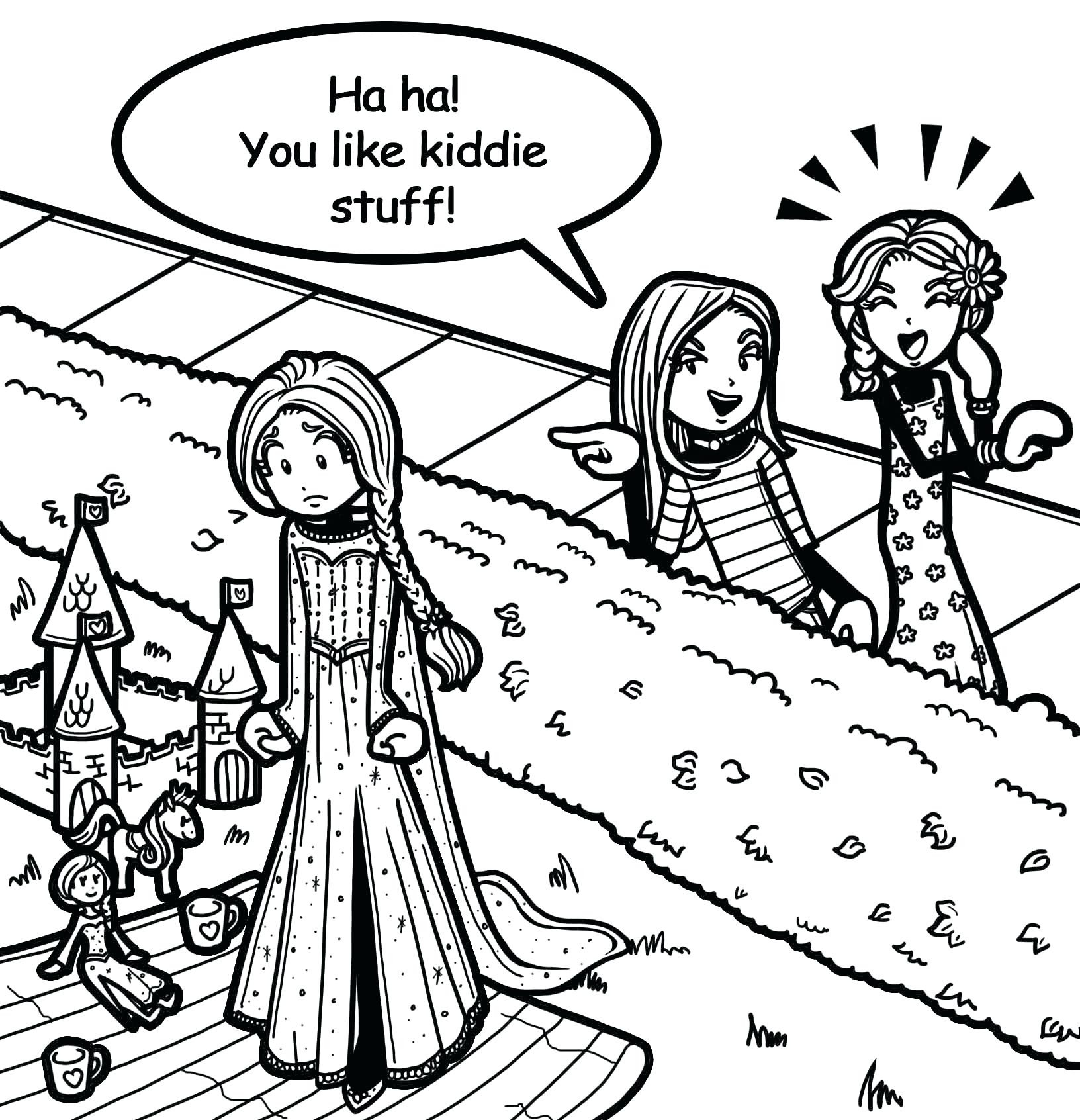 1632x1692 Useful Dork Diaries Coloring Pages Printable Home 5885 Pleasing
