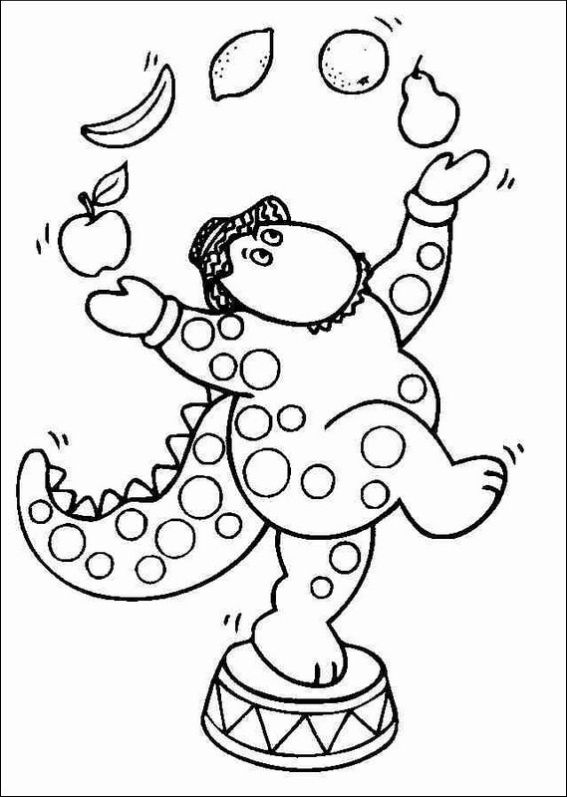 567x797 Dorothy The Dinosaur Colouring Page The Wiggles