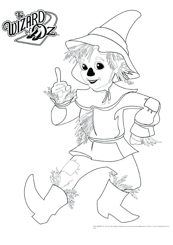 595x842 Wizard Of Oz Coloring Pages Dorothy Wizard Of Oz Coloring Pages