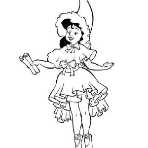 300x300 Wizard Of Oz Munchkin Coloring Pages