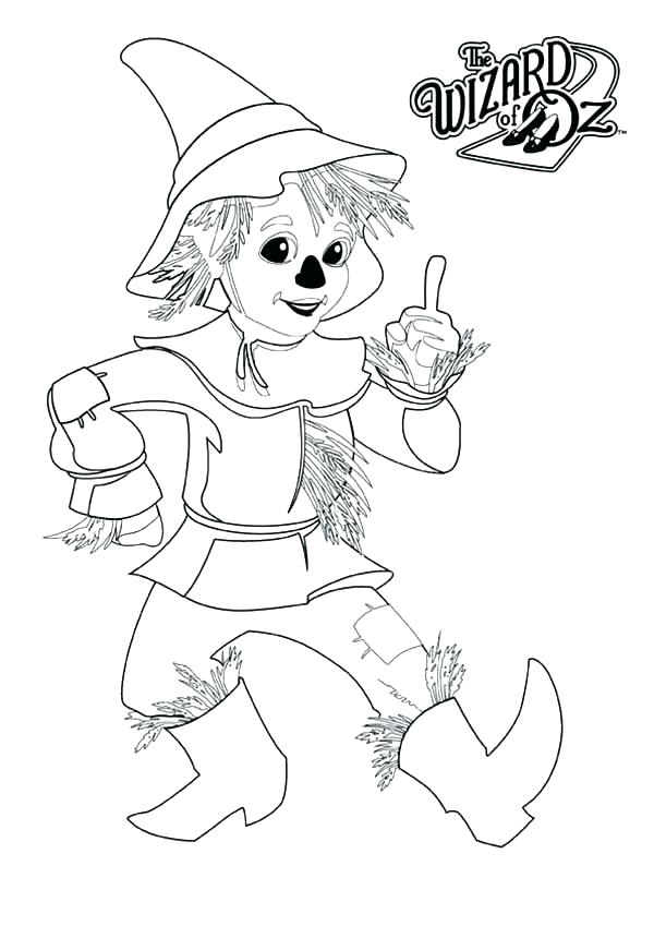 600x849 Wizard Of Oz Pictures To Color Coloring Pages Wizard Of Oz