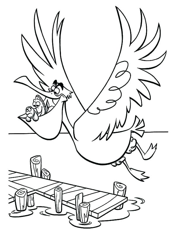 600x806 Coloring Pages Nemo Finding Color Pages Finding Coloring Page Dory