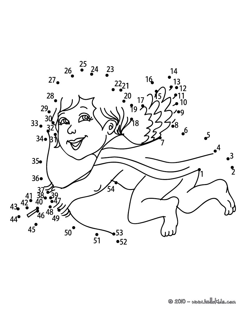 821x1061 Connect The Dots Coloring Pages