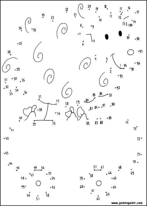 567x794 Dot To Dot Coloring Pages Hard Dot To Dots Coloring Pages Connect