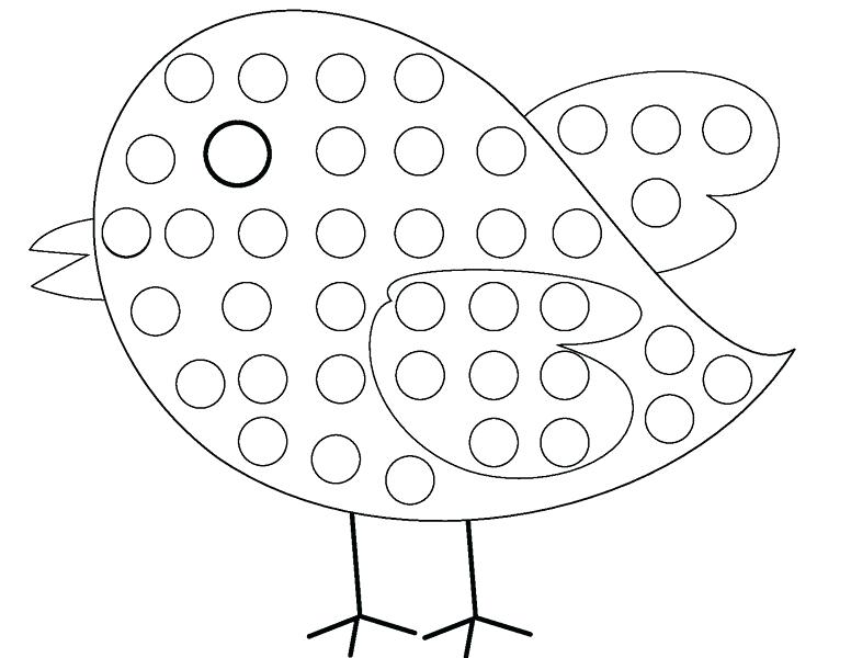 776x600 Dot Coloring Pages Dot Coloring Pages Bird Do A Dot Coloring Page