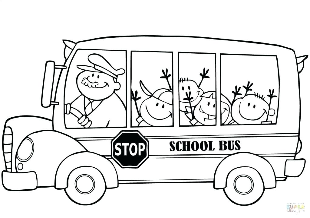 1024x723 Coloring Page Bus School Bus Coloring Book Plus Great School Bus