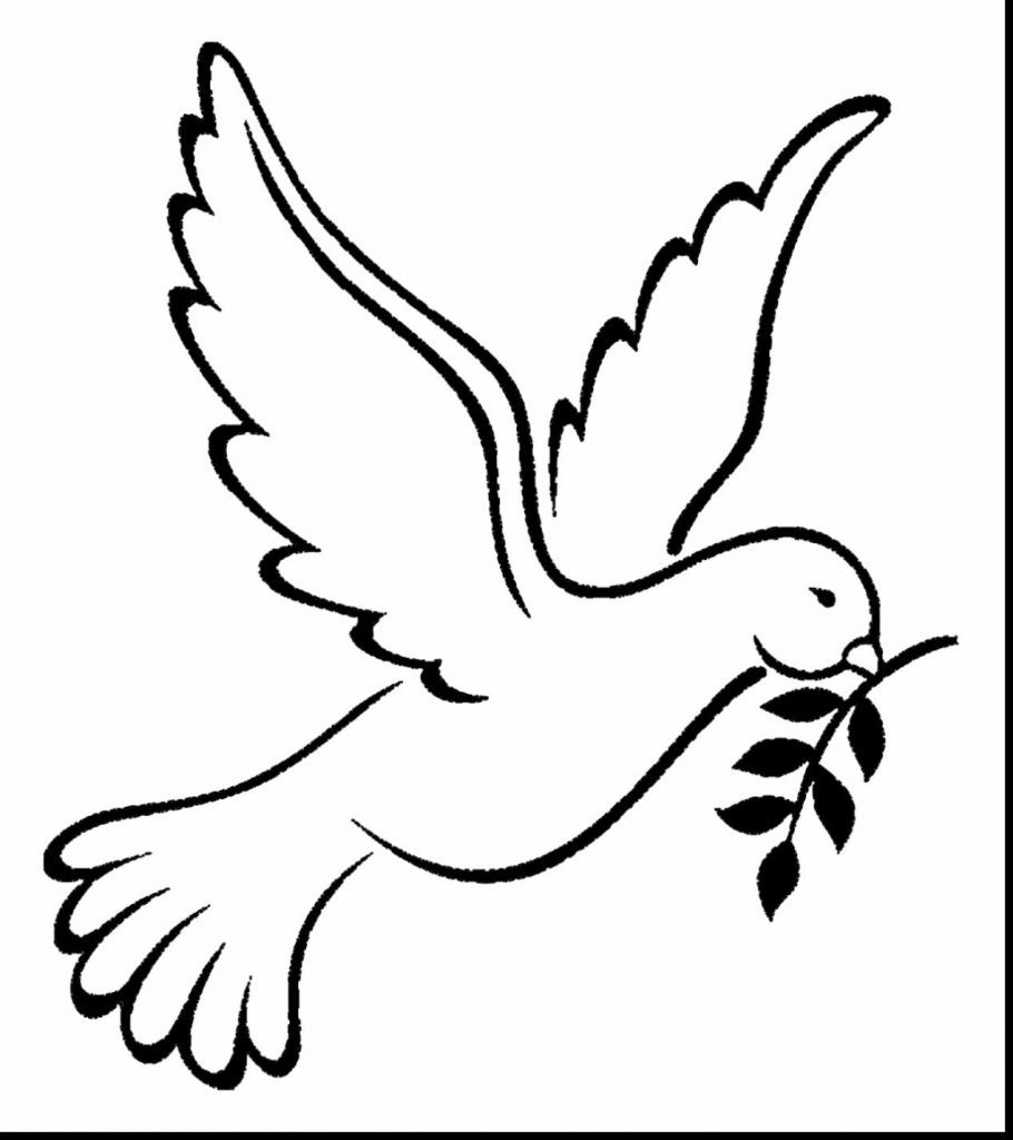 Dove Coloring Page