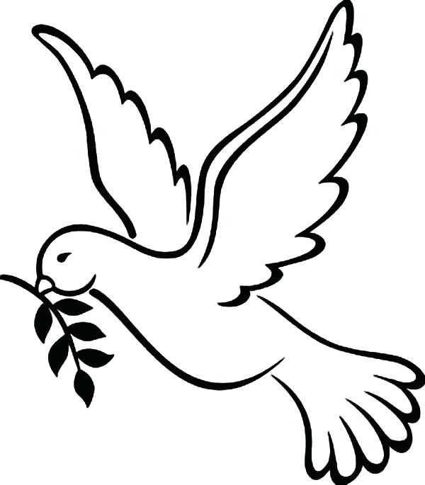 600x685 Doves Coloring Pages Unique Dove Coloring Page 82 On Cute Coloring