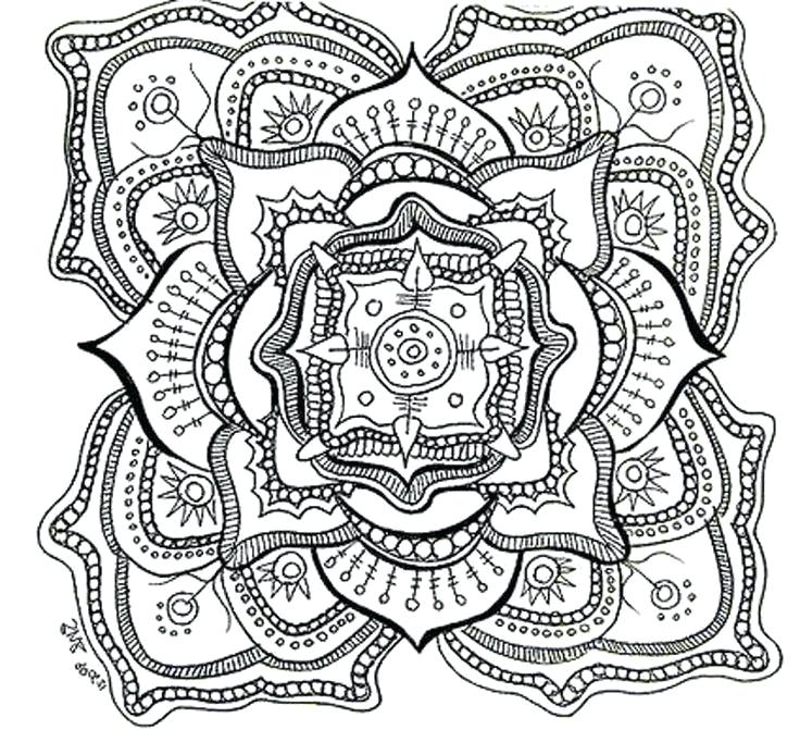 736x671 Coloring Page In Wonderland Detailed Plus Free Downloadable