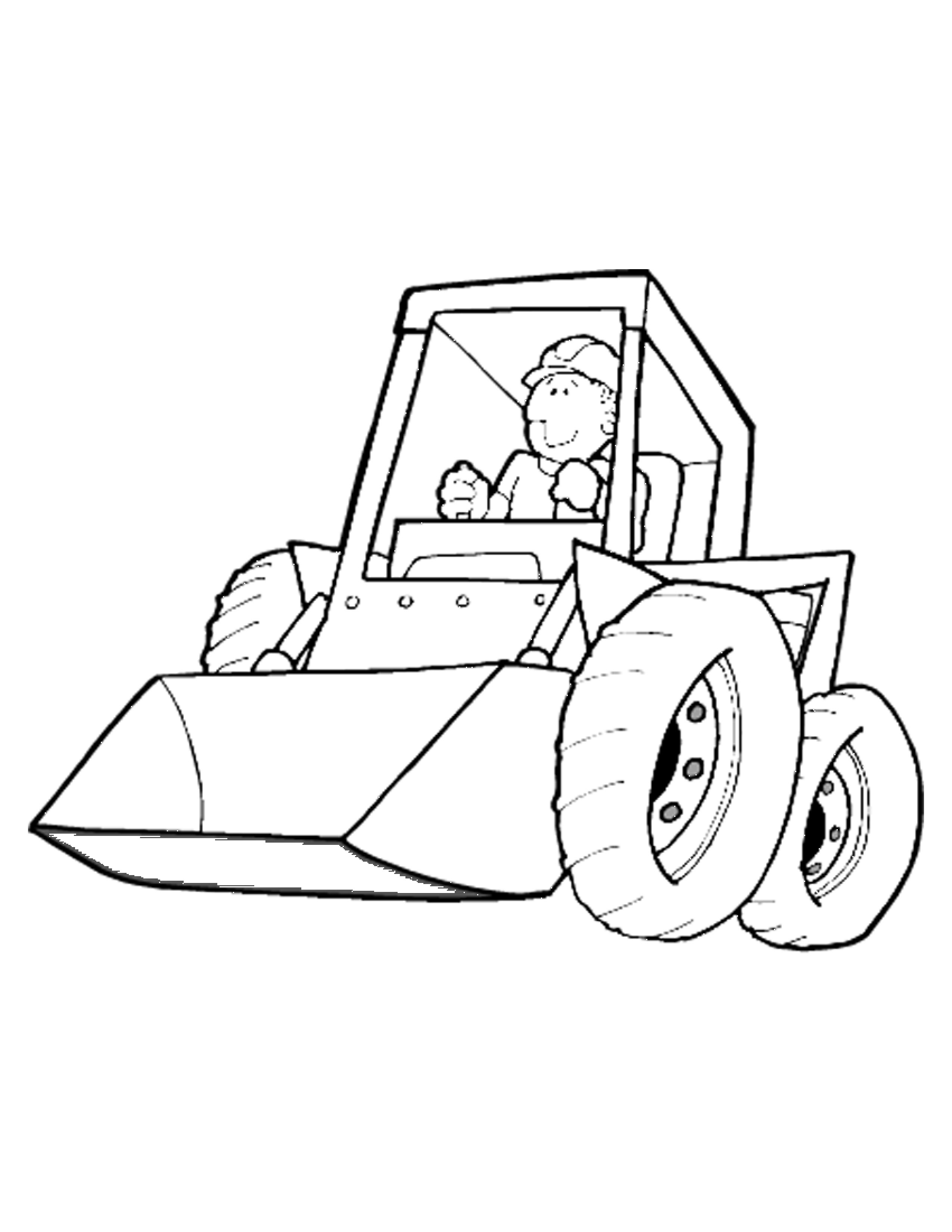 Dozer Coloring Pages