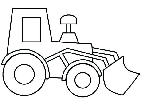 600x450 Bulldozer Coloring Pages Bulldozer Coloring Page Bulldozer