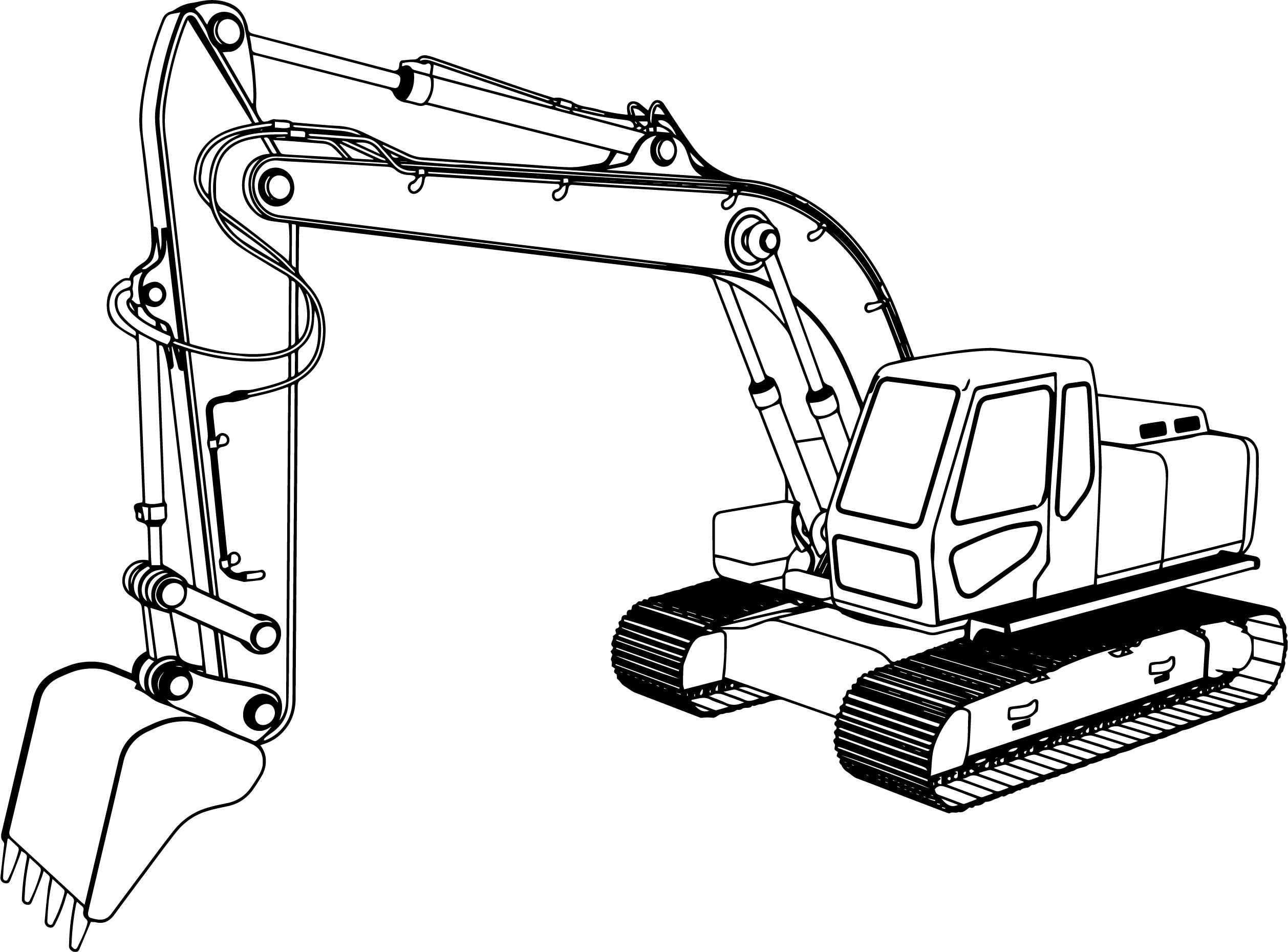 2516x1860 Bulldozer Coloring Page Beautiful Good Excavator Coloring Pages