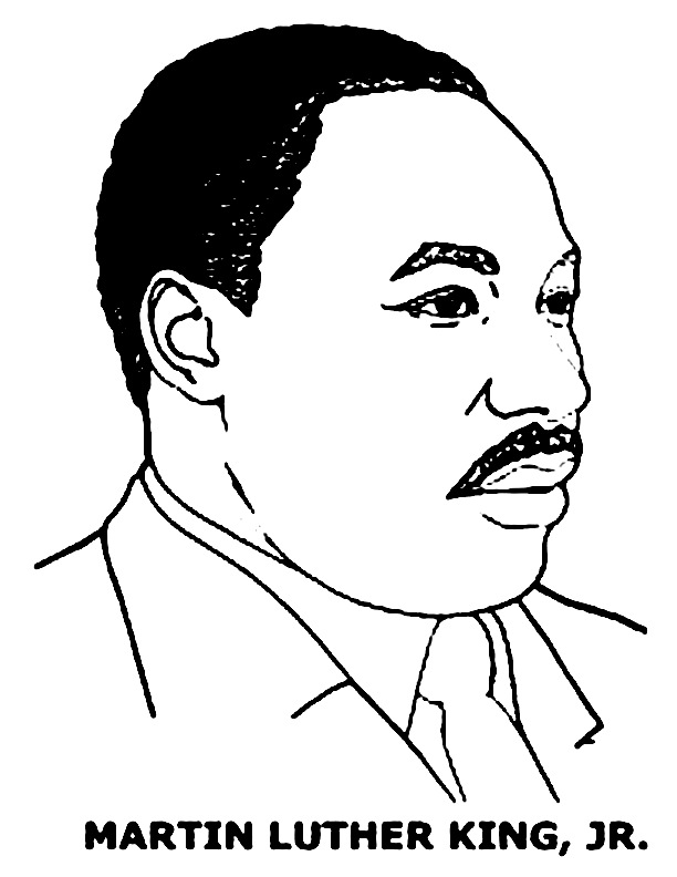 612x792 Martin Luther King Coloring Book