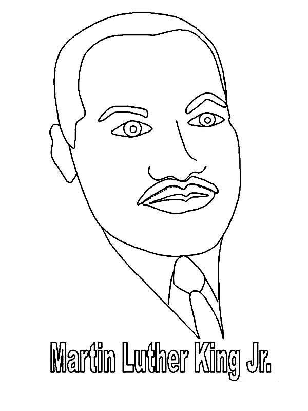 600x800 Dr Martin Luther King Jr Coloring Pages