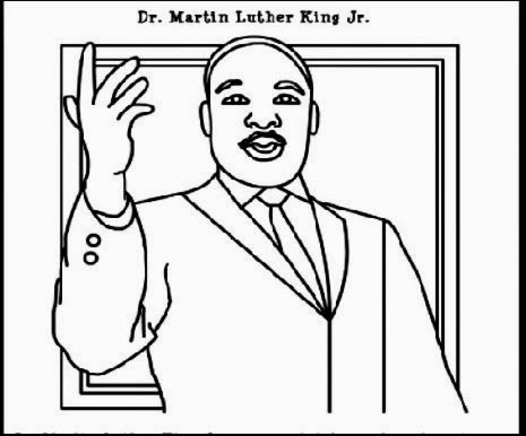 1024x850 Dr Martin Luther King Jr Coloring Pages Newyork