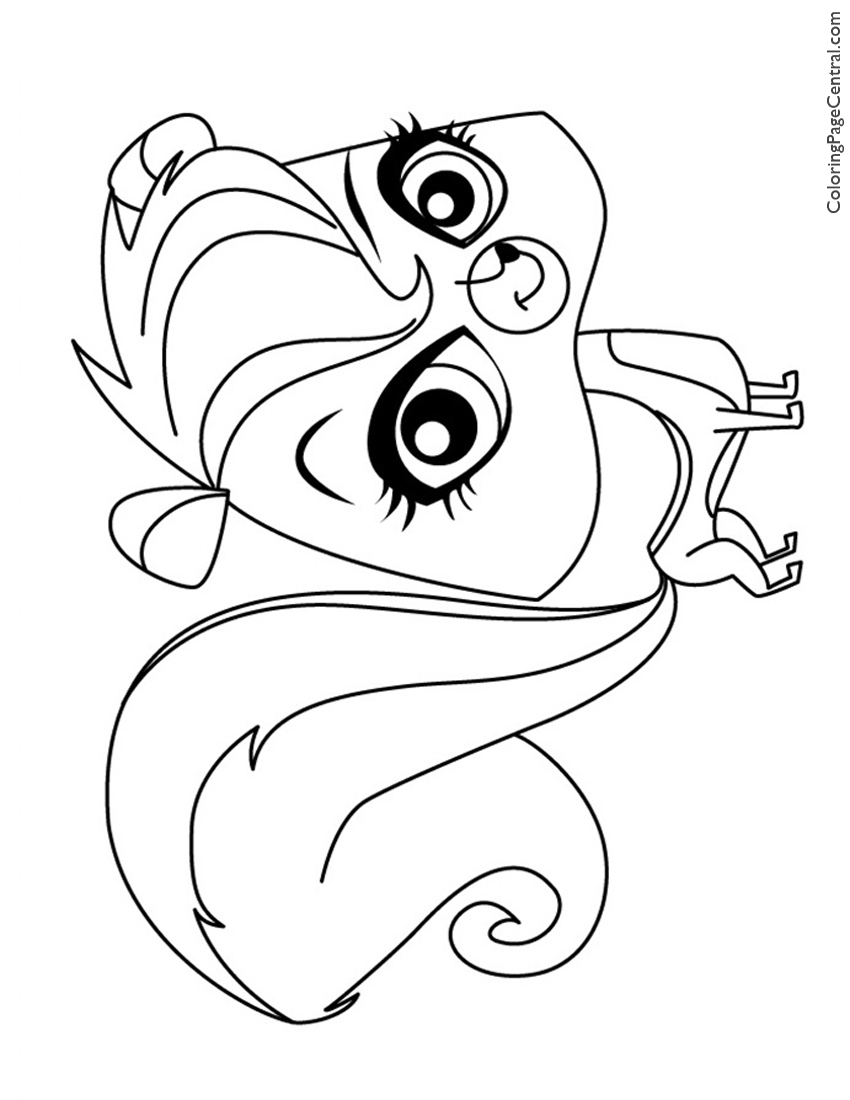 850x1100 Incredible Design Littlest Pet Shop Coloring Pages 5 Printable