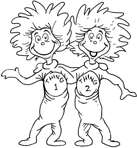 578x623 Dr Seuss Coloring Pages Be Popular Cat And The Hat Coloring Pages