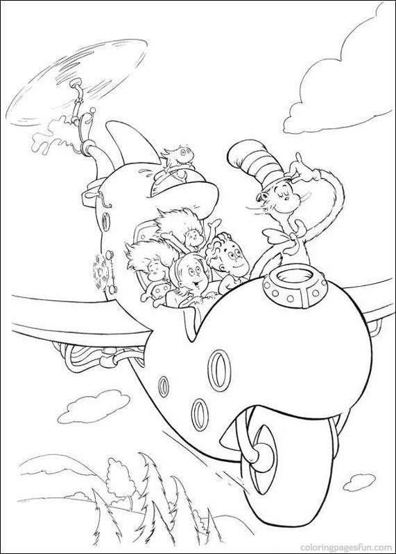 571x800 Dr. Seuss The Cat In The Hat Coloring Pages 2 Classroom