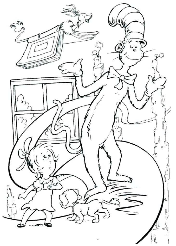 731x1024 Cat And The Hat Coloring Pages Cat And The Hat Coloring Pages This