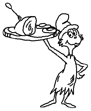 299x366 Best Dr Seuss Characters Coloring Pages Free 2034 Printable