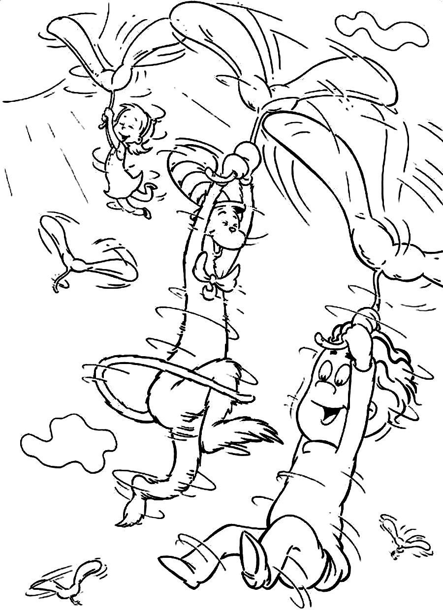 900x1240 Dr. Seuss Color Pages