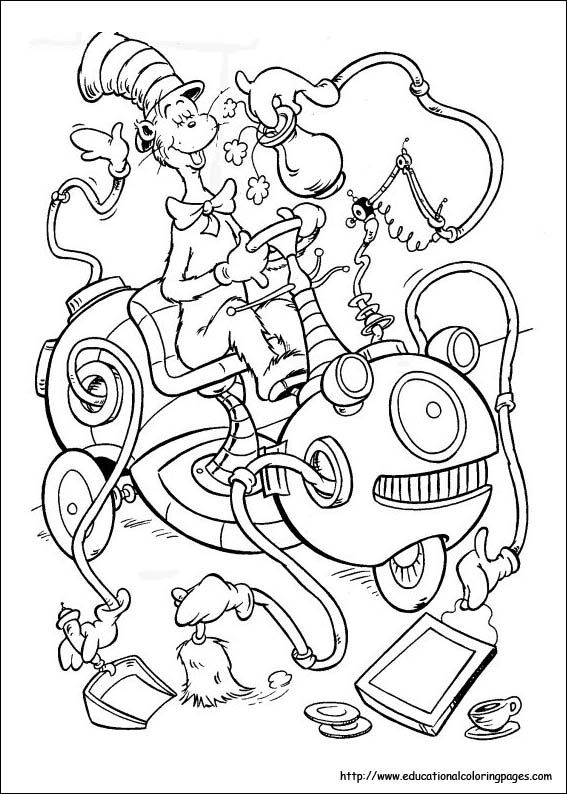 567x794 Dr. Seuss Coloring Pages Celebrate Dr. Seuss's Birthday With Your