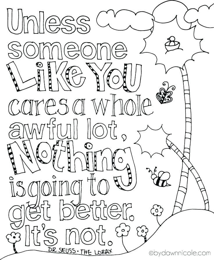 736x893 Happy Birthday Dr Seuss Coloring Pages