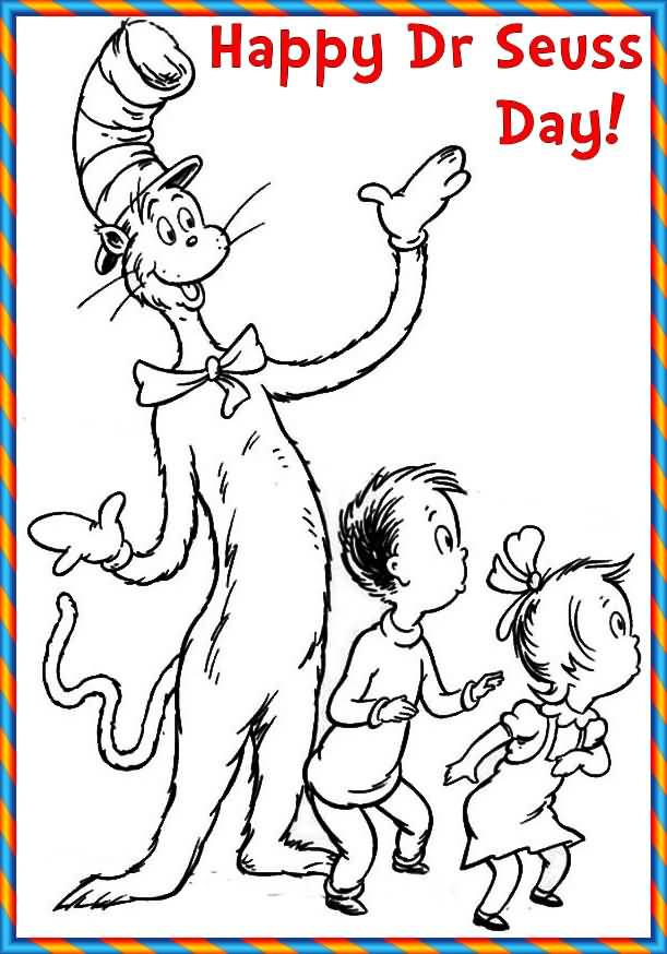 Dr Seuss Coloring Pages