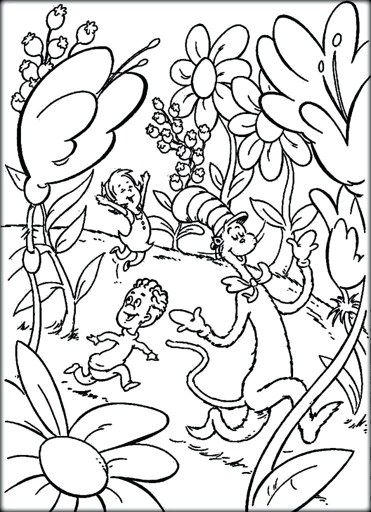 743x1024 Dr Seuss Coloring Sheets Green Eggs Ham Pages Hears A Who