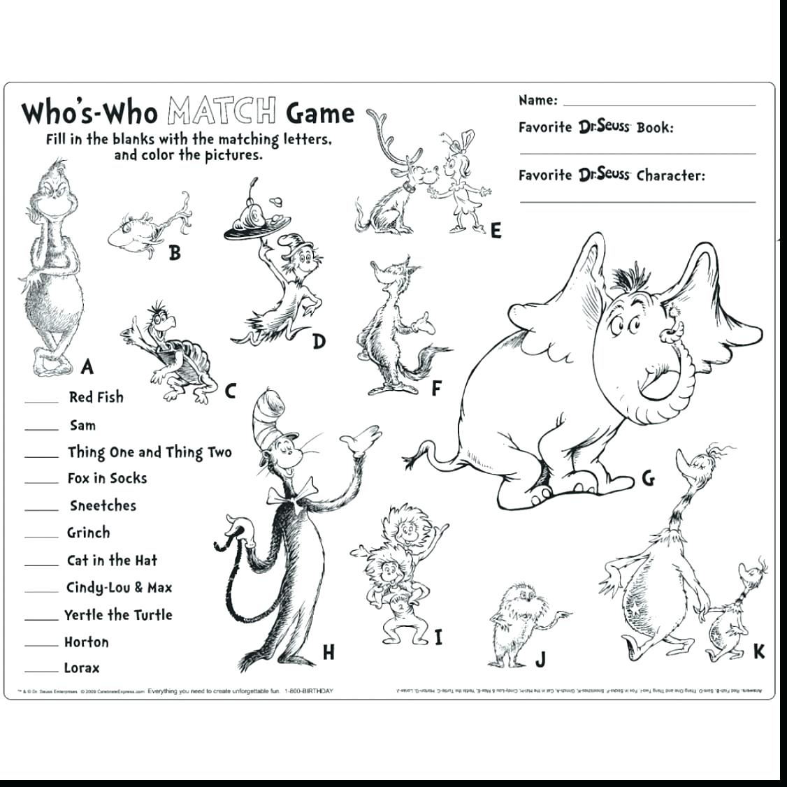 1126x1126 One Fish Two Fish Coloring Page