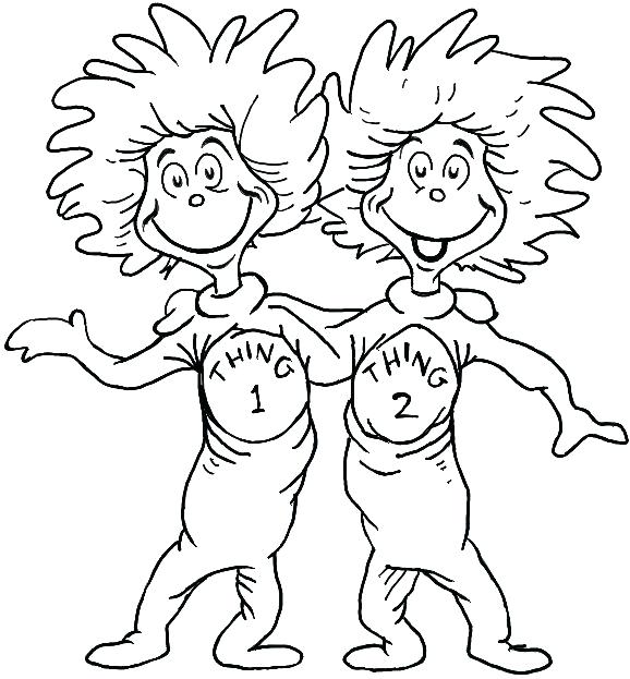 578x623 Dr Seuss Free Printable Coloring Pages Incredible Design Ideas Cat