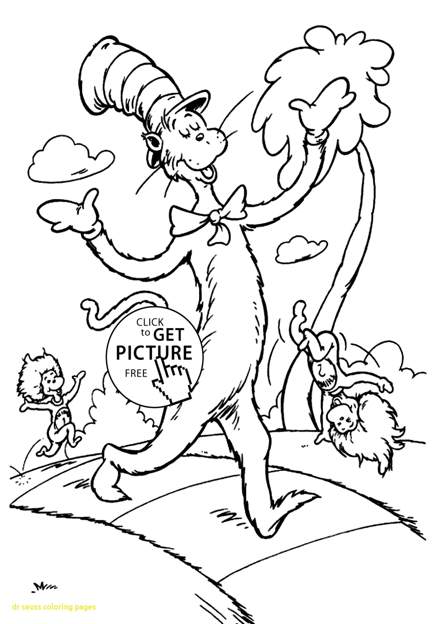1483x2079 Printable Dr Seuss Coloringges Cat In The Hat Sheets For Free