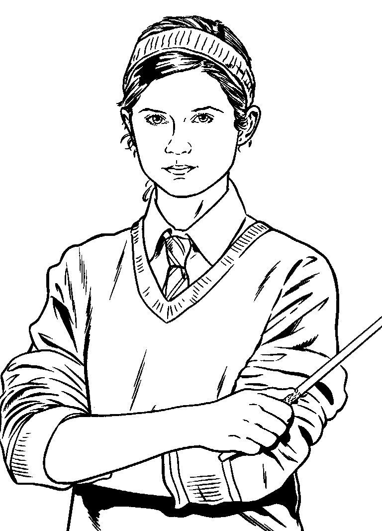768x1067 Harry Potter Coloring Pages For Kids