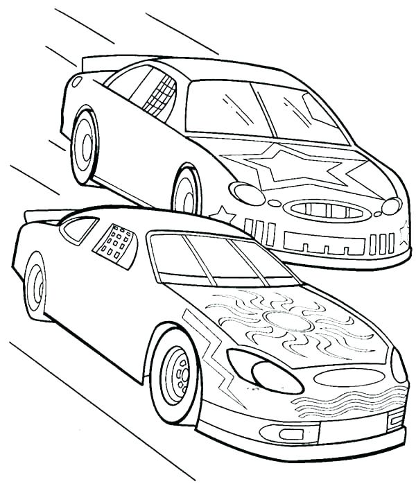 600x698 Drag Car Coloring Pages Drag Car Coloring Page Free Printable Race