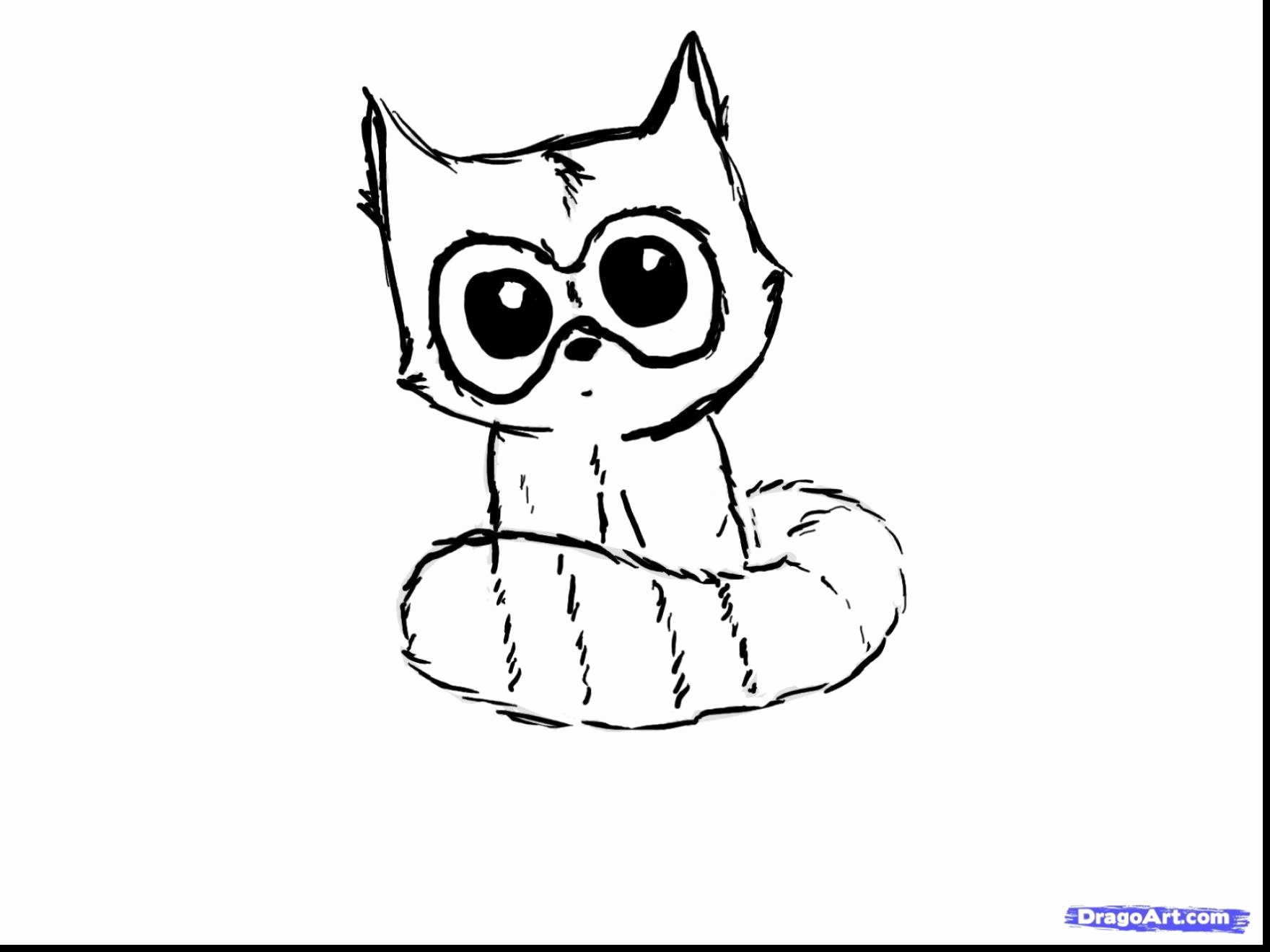1760x1320 Cute Baby Animal Coloring Pages Leversetdujourfo Dragoart Chibi