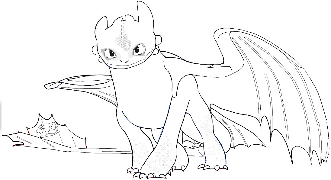 1096x596 Coloring Pages Of How To Train Your Dragon 2 Draw Toothless