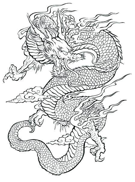 450x607 Dragon Coloring Pages Adults Good Dragon Coloring Pages