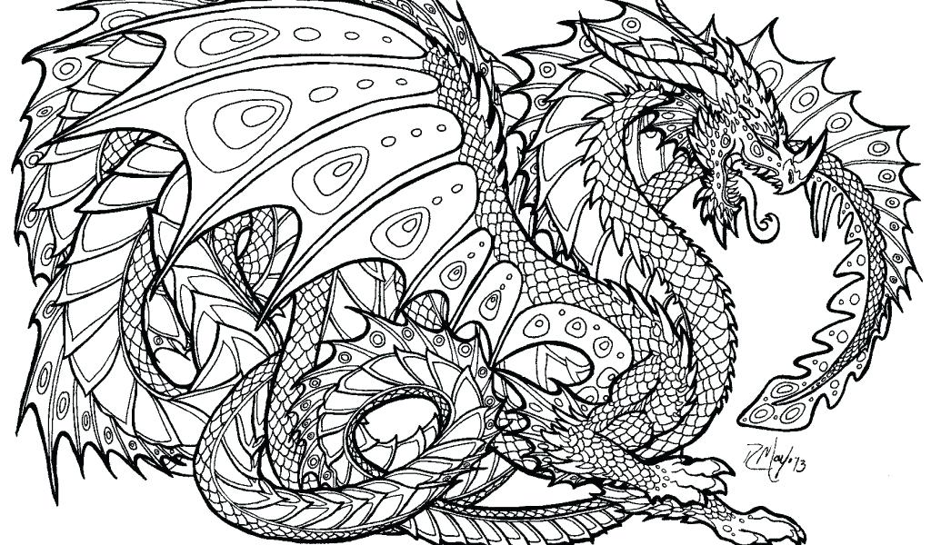 1024x600 Unique Coloring Pages For Dragons For Adult Coloring Pages Dragon
