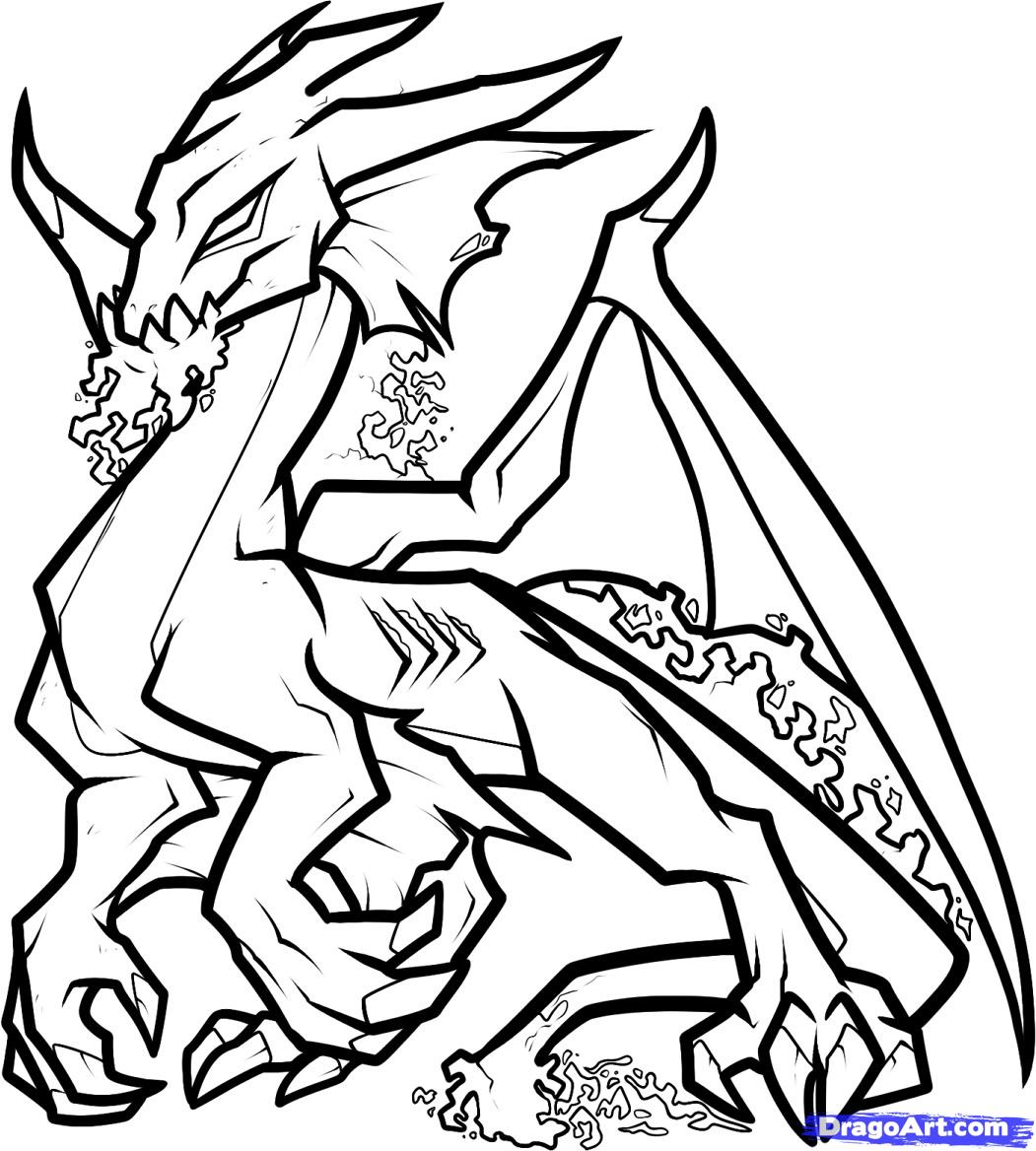 1051x1168 Odd Dragon Colouring Pictures Realistic Colori