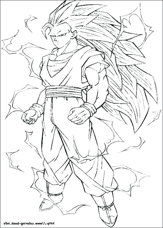 567x794 Vegeta Super Saiyan 4 Coloring Pages Dragon Ball Z Coloring Page Z