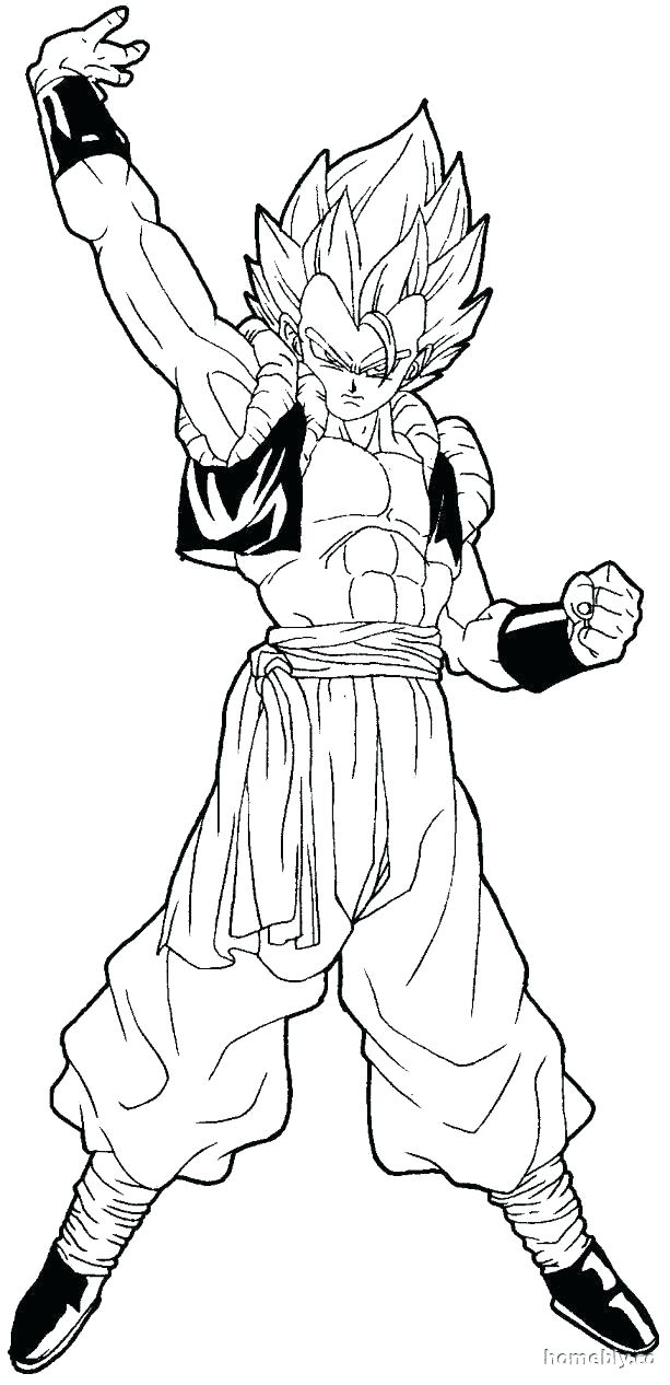613x1266 Dragon Ball Coloring Pages Dragon Ball Z Step 5 Coloring Page