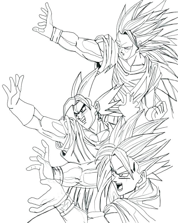 618x773 Dbz Coloring Sheets Coloring Book Together With Dragon Ball Gt