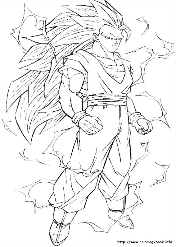 567x794 Dbz Color Pages Color Pages Index Coloring Pages Dragon Ball Z